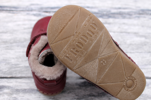 FRODDO Flexible PAIX WINTER, zimní kotníčkové boty, BORDEAUX