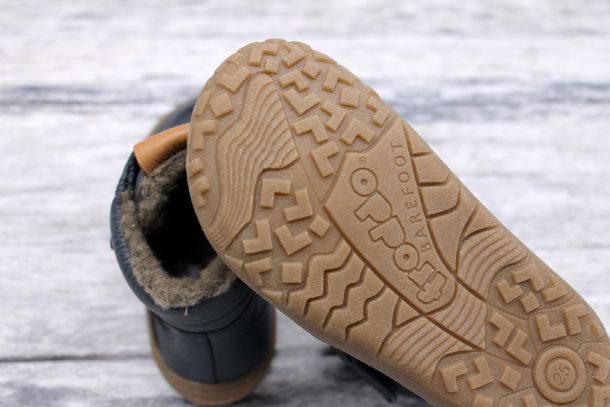 FRODDO - vyšší barefoot zimní boty 2022, BLUE