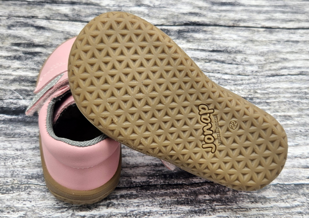 JONAP - celoroční kožené boty B1 Nappa, SVĚTLE RŮŽOVÁ