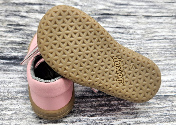 JONAP - celoroční kožené boty B1 Nappa, SVĚTLE RŮŽOVÁ verze SLIM