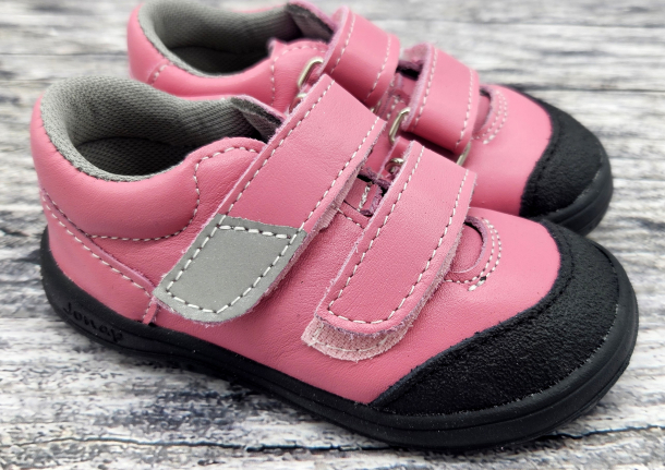 JONAP - celoroční kožené boty B22 Nappa, RŮŽOVÁ