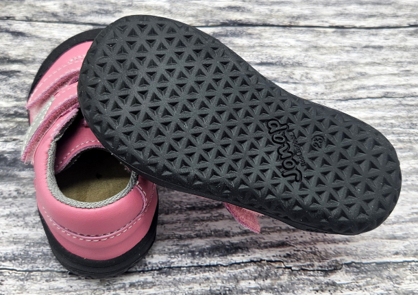 JONAP - celoroční kožené boty B22 Nappa, RŮŽOVÁ