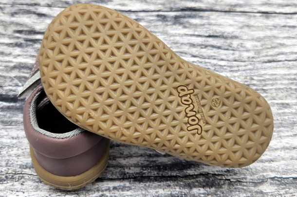 JONAP - celoroční kožené boty B1 SLIM ROSEATE (dívčí)