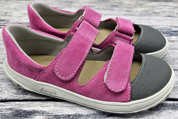JONAP - barefoot sandálky B21 RŮŽOVÁ