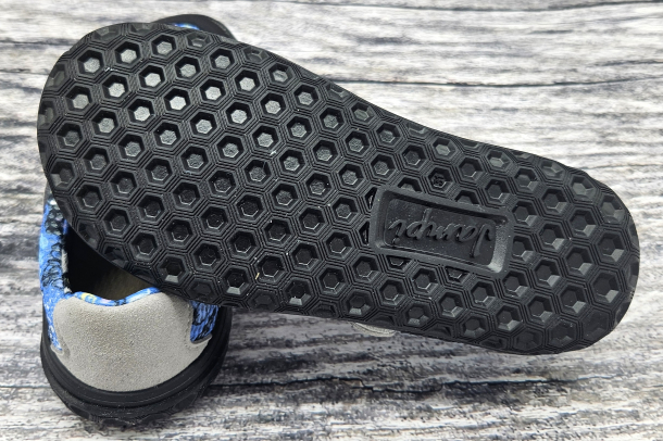 JONAP - barefoot obuv B18, MODRÝ FOTBAL