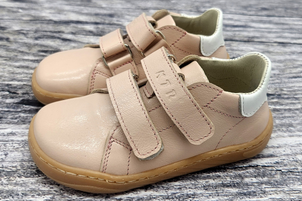 KTR - celoroční obuv KUSH RŮŽOVÁ hladká kůže