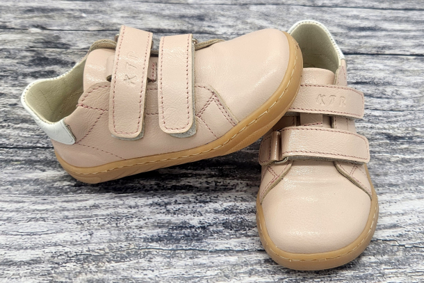 KTR - celoroční obuv KUSH RŮŽOVÁ hladká kůže