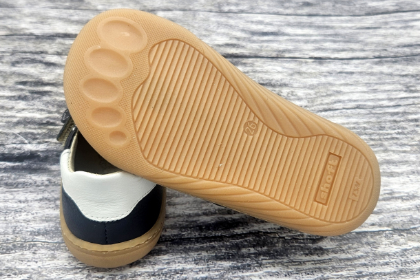 KTR - celoroční obuv KUSH MODRÁ hladká kůže