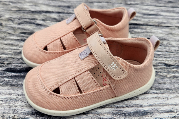 GARVALÍN - letní barefootové textilní boty sandály ROSA