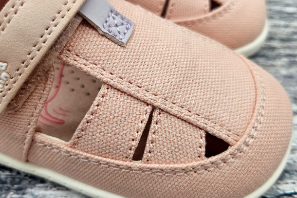 GARVALÍN - letní barefootové textilní boty sandály ROSA