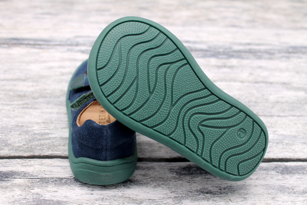 PROTETIKA - kožená letní barefoot obuv/ sandálky TERY DENIM