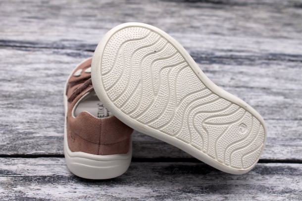 PROTETIKA - kožená letní barefoot obuv/ sandálky TERY PINK