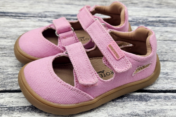 PROTETIKA - letní obuv, TEXTILNÍ sandály TAFI PINK