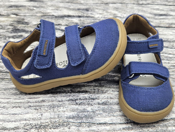 PROTETIKA - letní obuv, TEXTILNÍ sandály TAFI DENIM