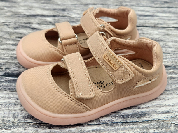 PROTETIKA - letní obuv, TEXTILNÍ sandály TAFI NEO NUDE (růžová)