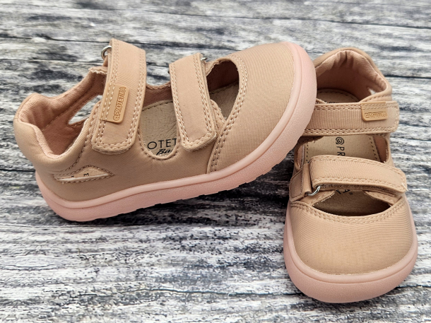 PROTETIKA - letní obuv, TEXTILNÍ sandály TAFI NEO NUDE (růžová)