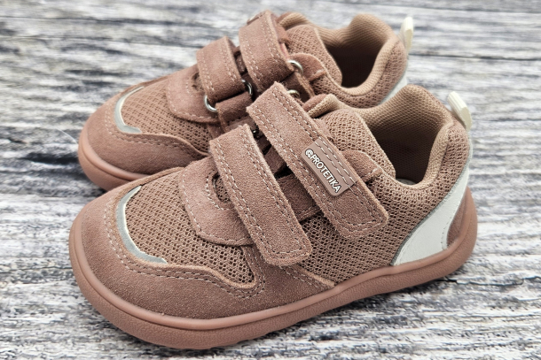 PROTETIKA - textilní tenisky ALEX NUDE (růžová)