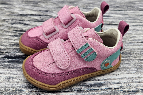 RICOSTA - barefoot tenisky QNUFFS AHORN Fleur/ Frozen