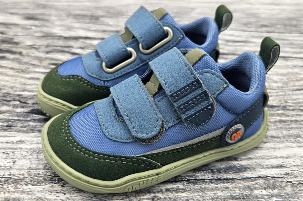 RICOSTA - barefoot tenisky QNUFFS ERLE Kaktus/ Cloud