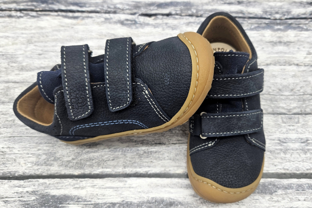 RICOSTA - nízké kožené barefoot boty TOMMY SEE NAUTIC