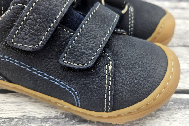 RICOSTA - nízké kožené barefoot boty TOMMY SEE NAUTIC