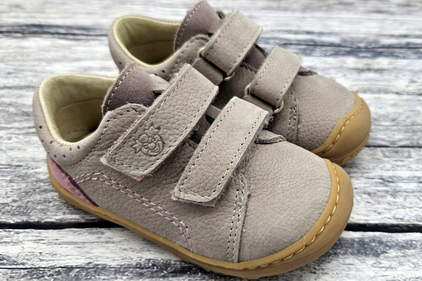 RICOSTA - nízké kožené barefoot boty TOMMY VIOLA MALVE