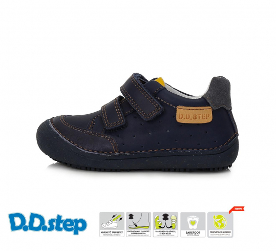 DD STEP - celoroční boty 063, ROYAL BLUE (kluk)