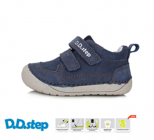 DD STEP - celoroční boty 070, ROYAL BLUE (kluk)