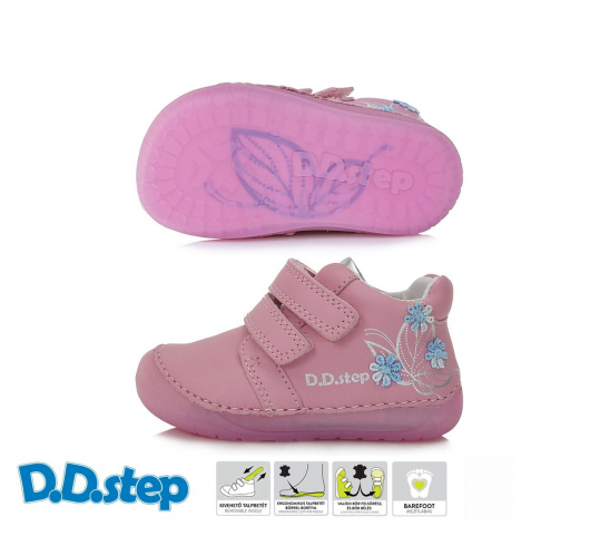 DD STEP - celoroční boty 070, PINK