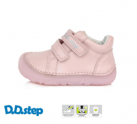 DD STEP - celoroční boty 073, PINK