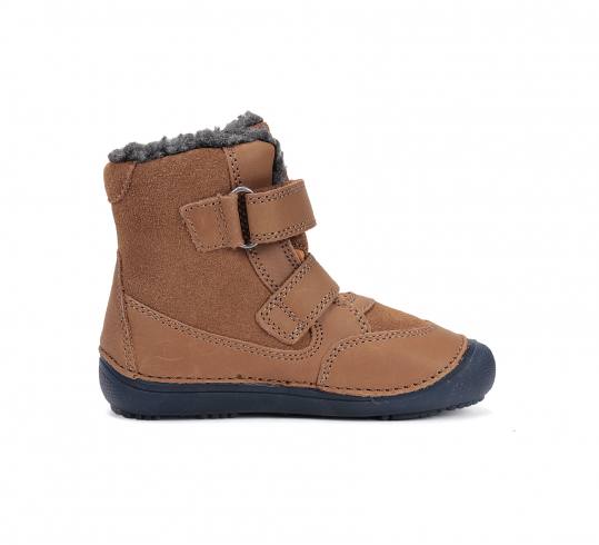 DD STEP - zimní boty W063-52130AM CHOCOLATE (kluk)