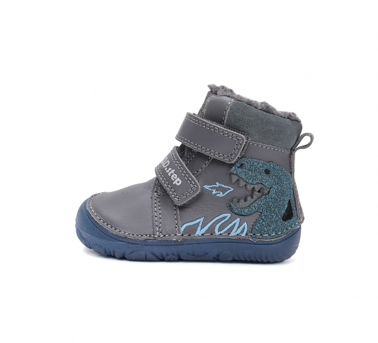 DD STEP - zimní boty W073-52943B, DARK GREY (Kluk)