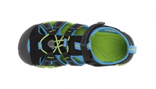 KEEN - Seacamp II CNX sandálky, Black/Blue Danube