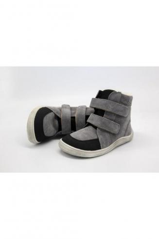 BABY BARE - Febo Winter Asfaltico, Grey Velour