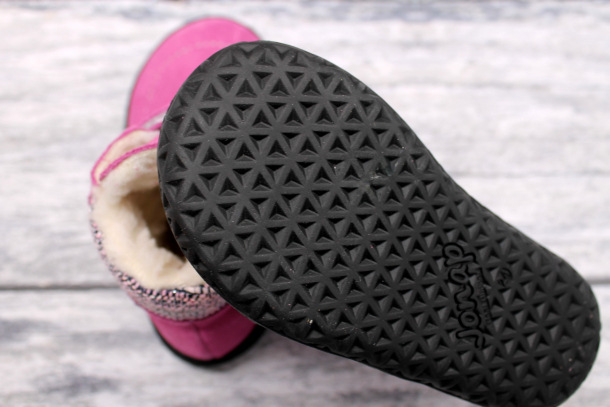 JONAP - kožené zimní boty s membránou B5 RŮŽOVÁ VLNA